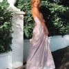 tube type, ball gown, sparkle, pink, formal gown