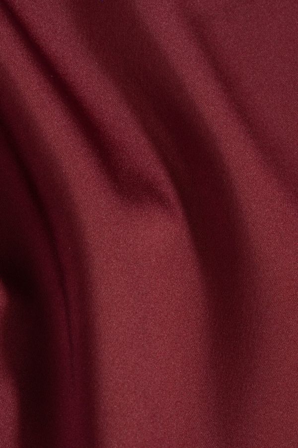 Burgundy Vanity Satin