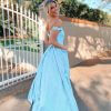 off shoulder, ball gown, sexy, blue, formal gown
