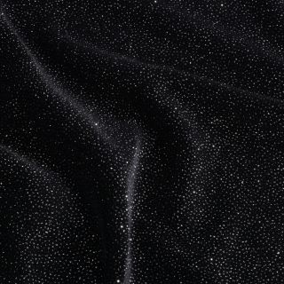 Black Sparkle Velvet