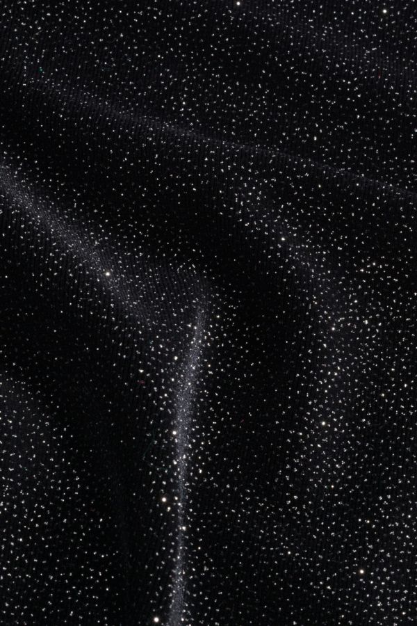 Black Sparkle Velvet