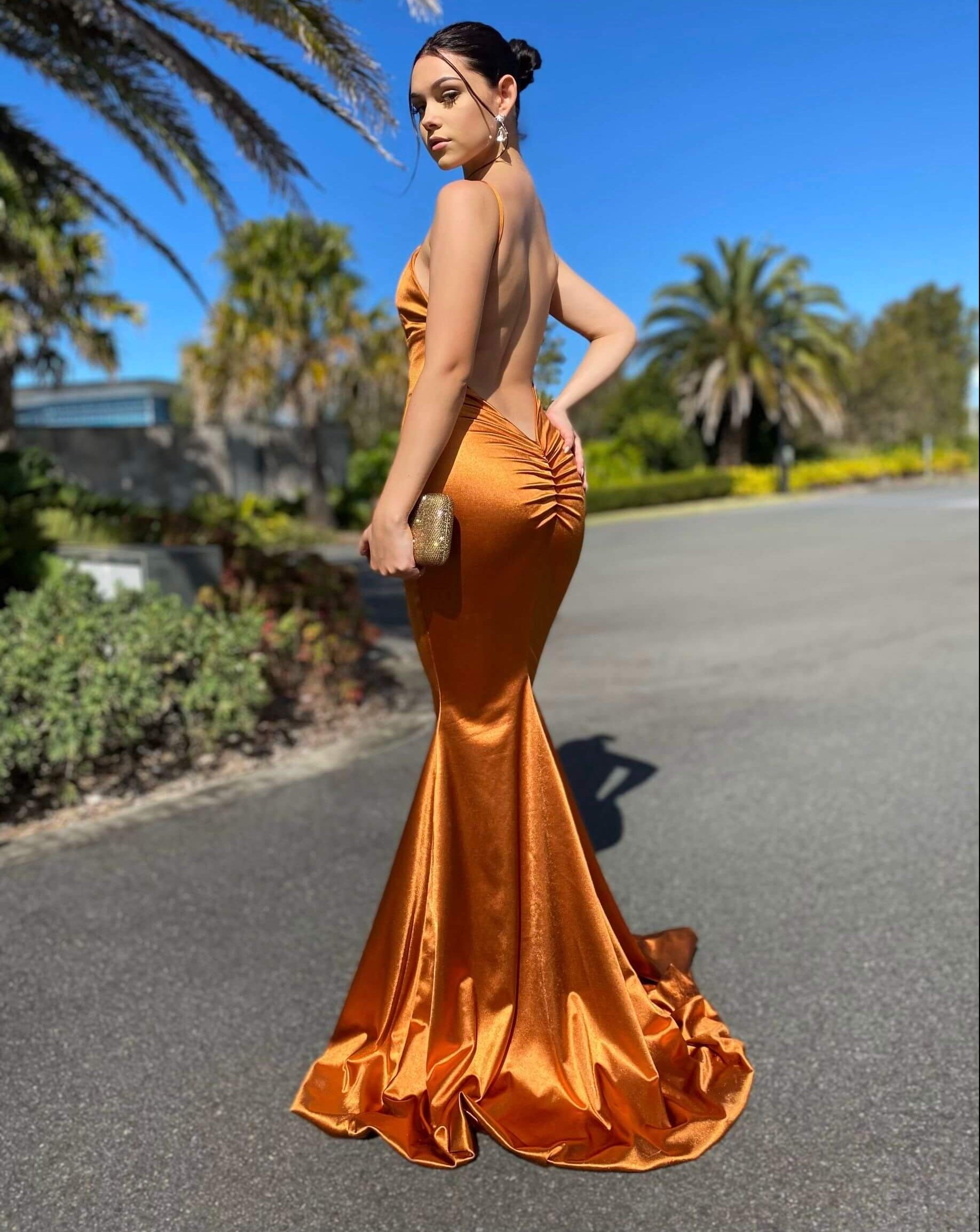 Luxury Orange Mermaid Orange Mermaid Prom Dresses With Crystal  Embellishments And Floral Accents Extra Rhinestone Tight Gown For Black  Girls Formal Evening Glamour And Birthday Parties Vestidos De Fiesta 2023  From Bridalstore,