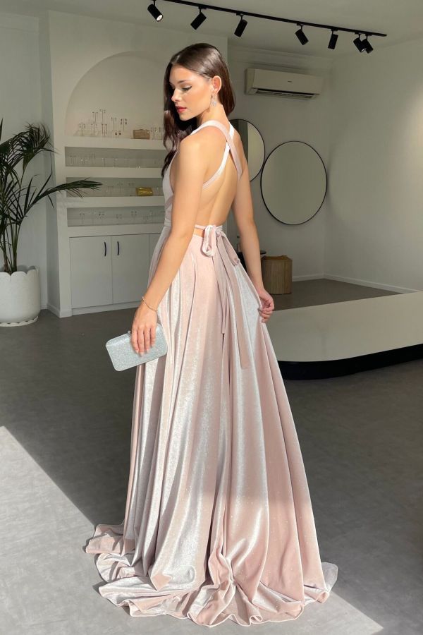 Lara Nude Sparkle Velvet 2