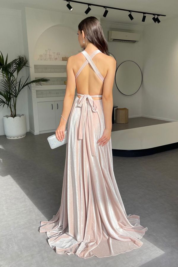 Lara Nude Sparkle Velvet 4