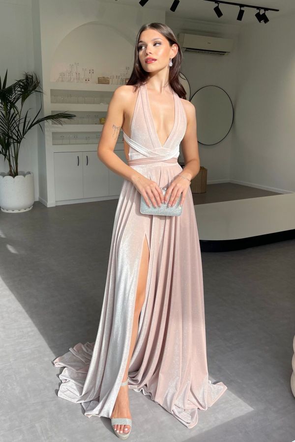 Lara Nude Sparkle Velvet 7