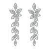 crystal shimmer earrings