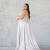 tube type, backless, with pocket, sexy, glitter, formal gown
