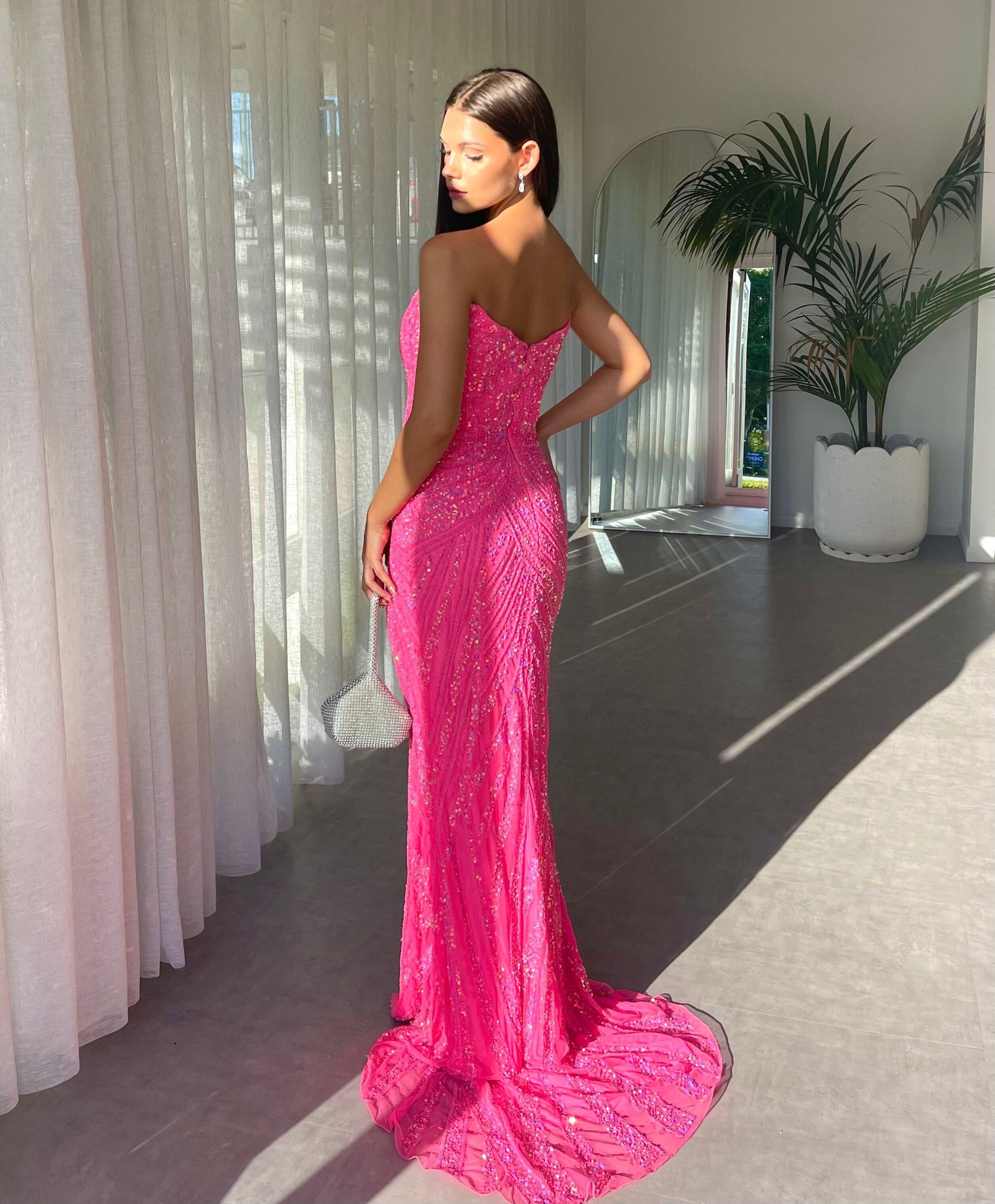 Pink Evening Dresses | La Femme