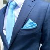 sky blue tie