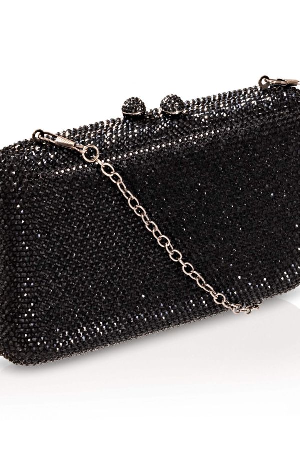 Red Rhinestone Clutch