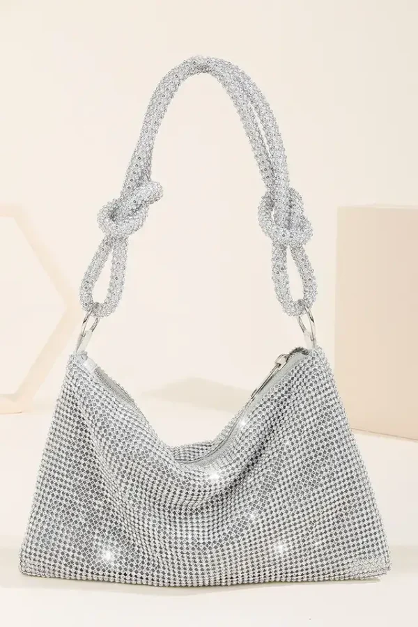 CRYSTAL BAG SILVER|CRYSTAL BAG SOFT GOLD