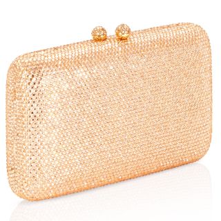 Rhinestone Clutch Champagne