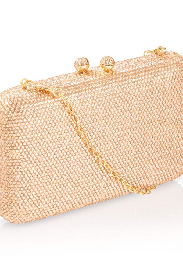 Red Rhinestone Clutch