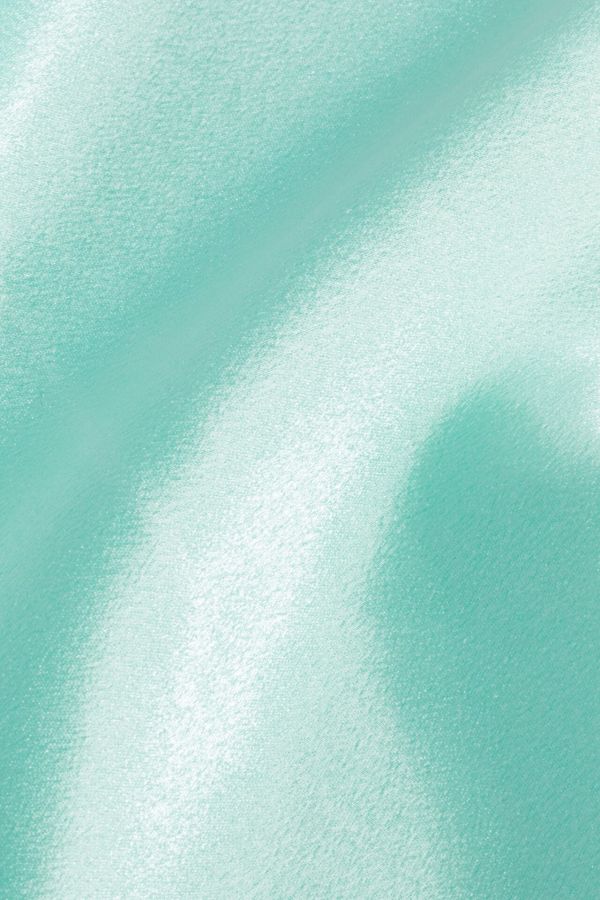 Aqua Satin Back Crepe