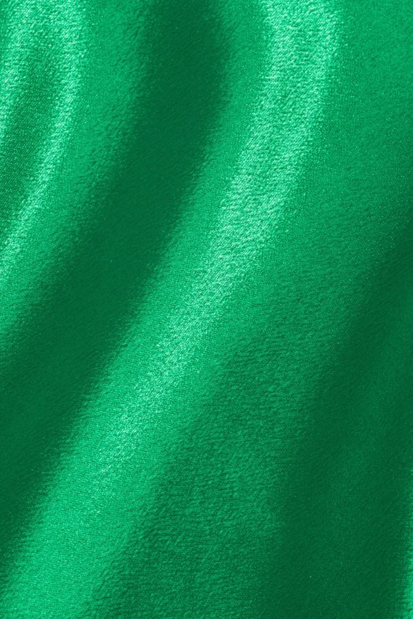 Emerald Satin Back Crepe