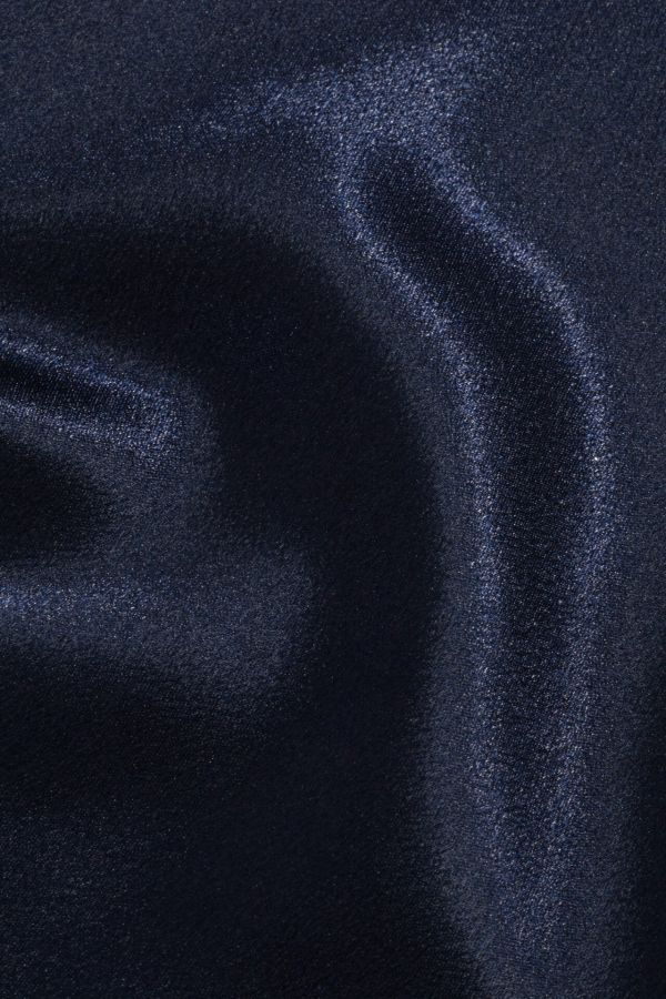 Navy Satin Back Crepe