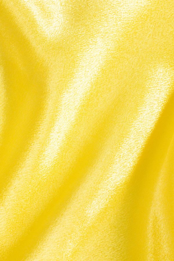 Yellow Satin Back Crepe