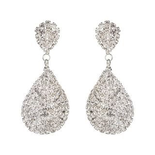 Silver Teardrop Earrings | Formal Accessories Brisbane | Gossip Gowns