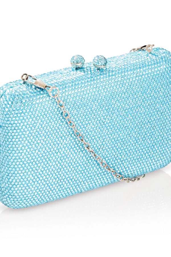 Red Rhinestone Clutch