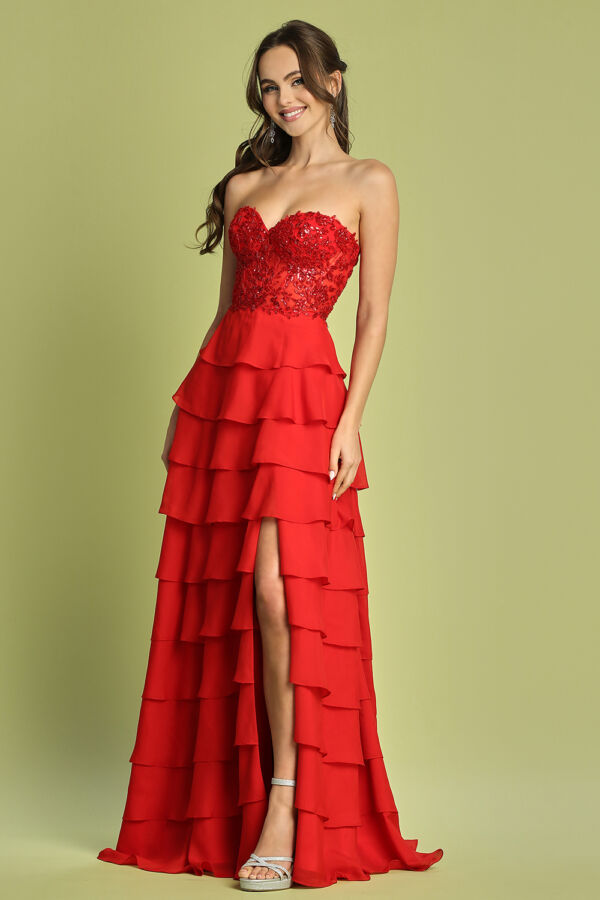 Arya Gown Red1