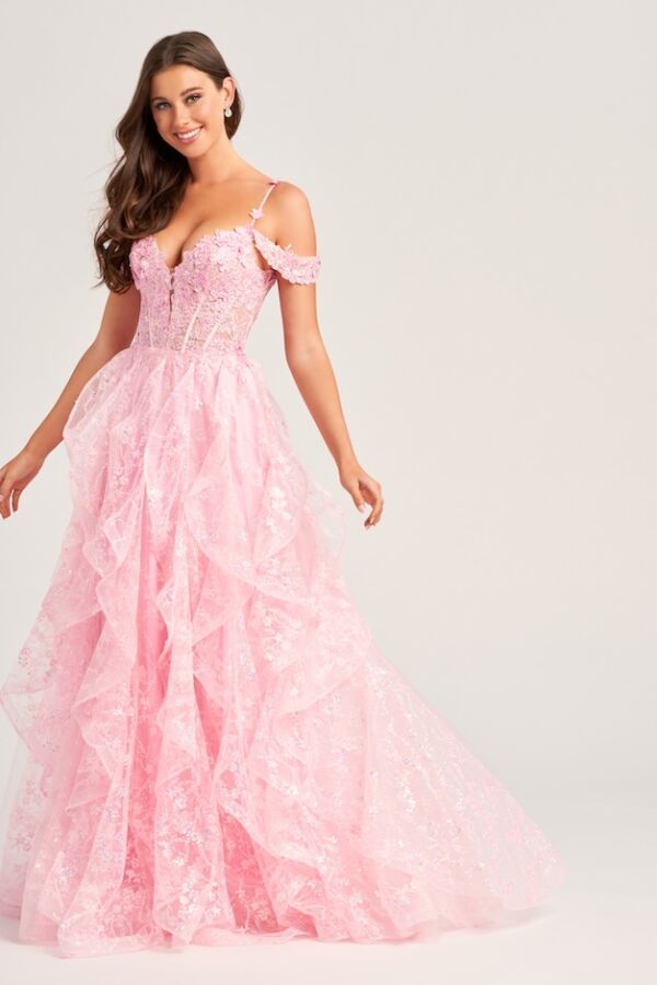 Ebonie Gown Pink2