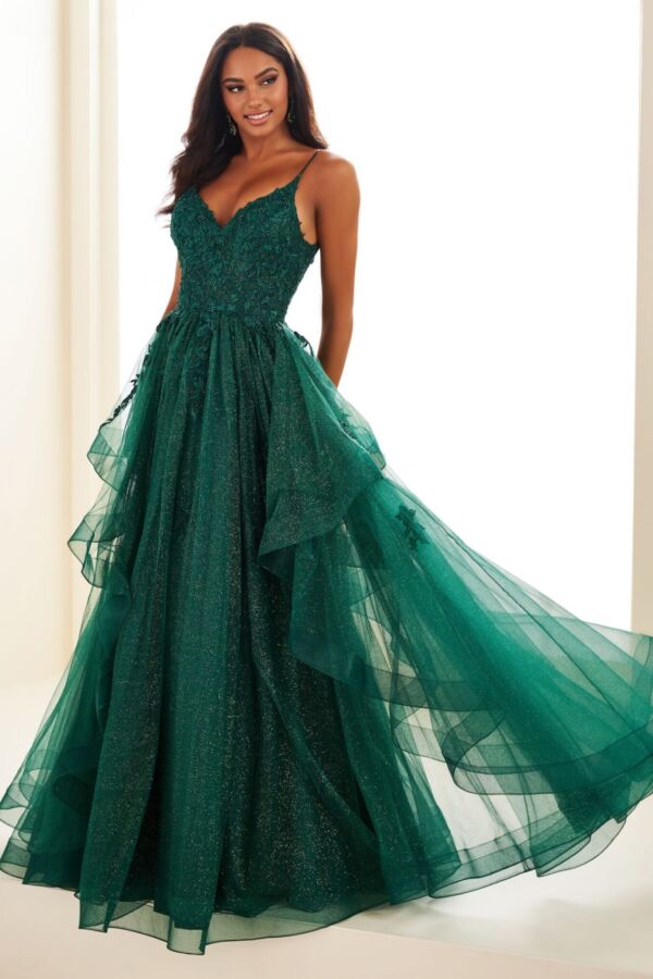 Ellyse Gown emerald