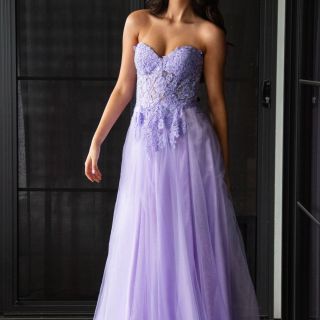 Angel Gown Lilac5