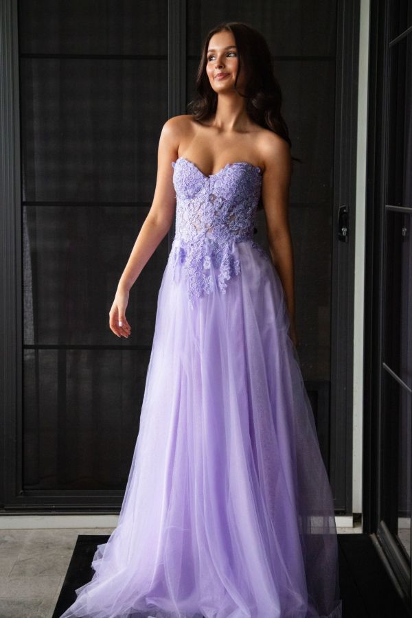 Angel Gown Lilac5