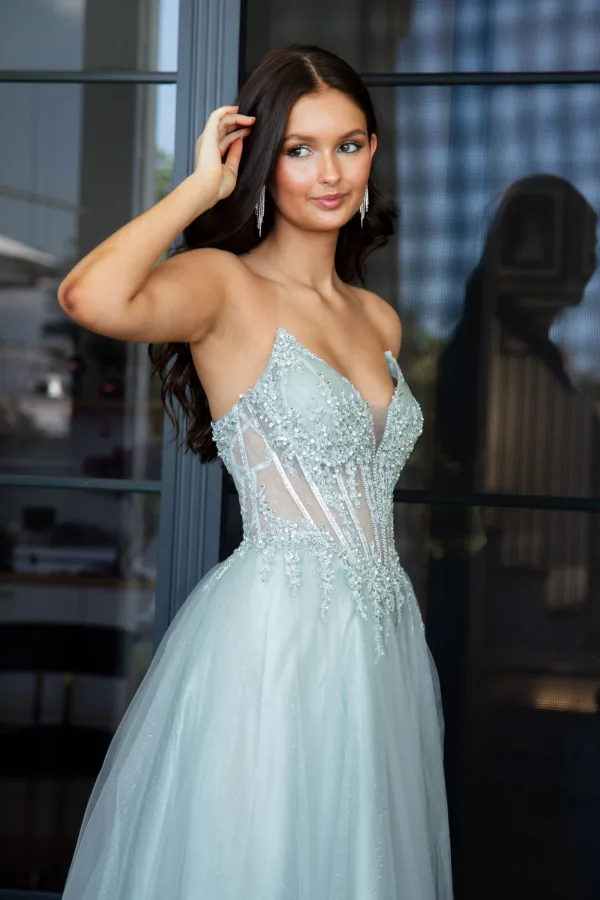 Demi Gown Sage3