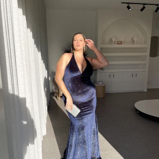 kelly navy sparkle
