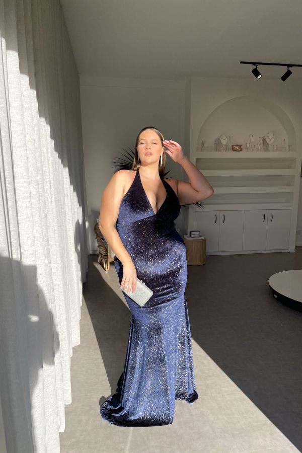kelly navy sparkle