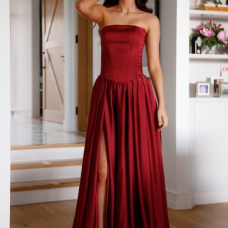 Isabelle formal gown for school formal and prom events available at Gossip Gowns Brisbane