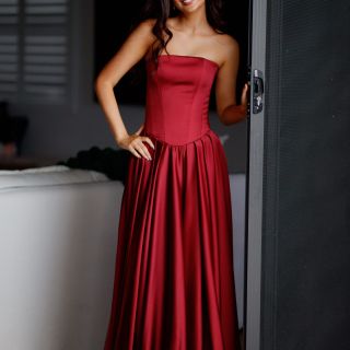 Isabelle Gown by Gossip Gowns featuring a luxury formal silhouette for school formals