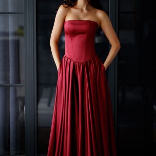 Exclusive Isabelle formal dress designed and made in Australia by Gossip Gowns