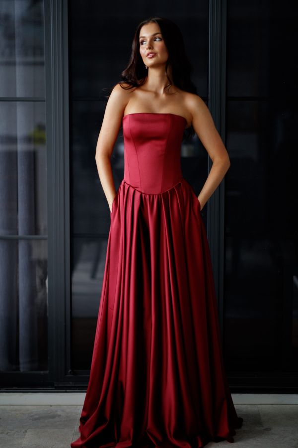 Exclusive Isabelle formal dress designed and made in Australia by Gossip Gowns