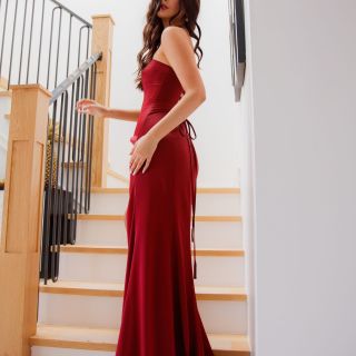 Ella Burgundy Vanity
