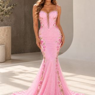 Aria Gown Pink