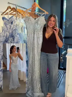 Our formal dresses with ZERO hanger appeal! 🙈 #formal #formaldress #formaldresses #prom
