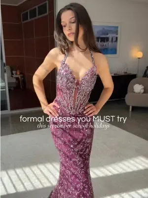 Girlies! September school holidays are just around the corner… this is your sign to book in!✨ #formal #formaldress #prom